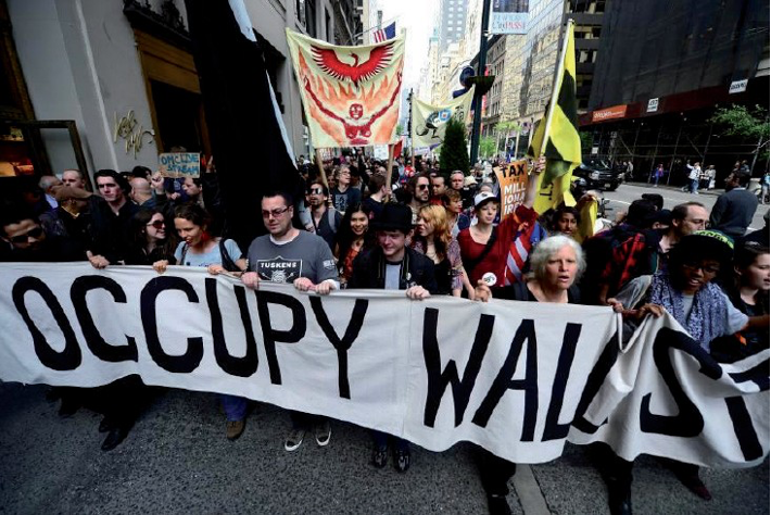 “Occupy Wall Stret”. Nueva York, 2011.