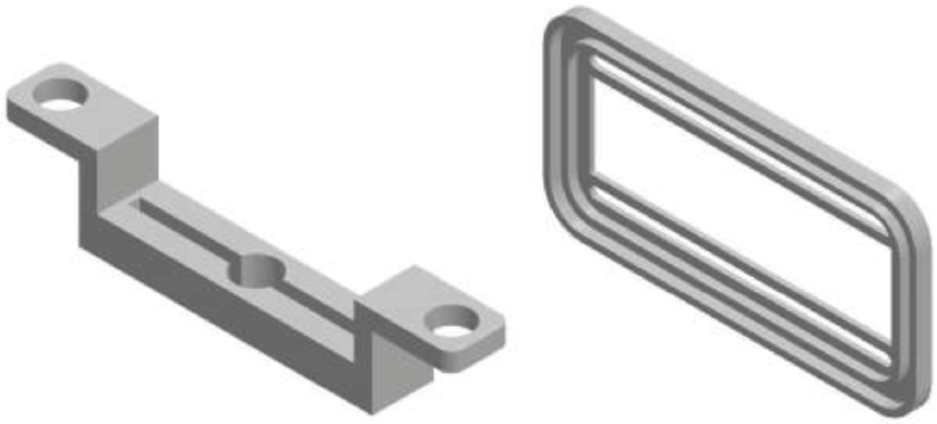 Diseño soportes porta electrodos (porta ánodos y porta cátodo) y tapa de soporte.